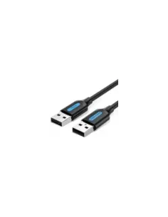 Cable USB 2.0 Vention COJBH/ USB Macho - USB Macho/ 480Mbps/ 2m/ Negro