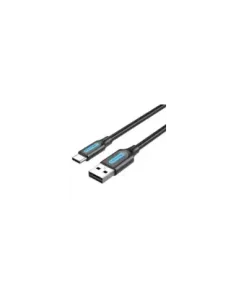 Cable USB 2.0 Tipo-C Vention COKBG/ USB Macho - USB Tipo-C Macho/ 480Mbps/ 1.5m/ Gris