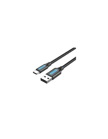 Cable USB 2.0 Tipo-C Vention COKBH/ USB Macho - USB Tipo-C Macho/ 480Mbps/ 2m/ Gris