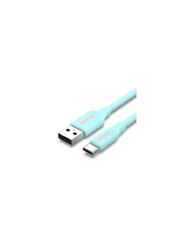 Cable USB 2.0 Tipo-C Vention COKSF/ USB Tipo-C Macho - USB Macho/ 480Mbps/ 1m/ Azul