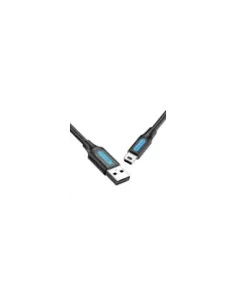 Cable USB 2.0 Vention COMBD/ USB Macho - MiniUSB Macho/ 480Mbps/ 50cm/ Negro