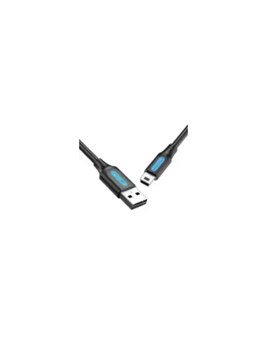 Cable USB 2.0 Vention COMBD/ USB Macho - MiniUSB Macho/ 480Mbps/ 50cm/ Negro
