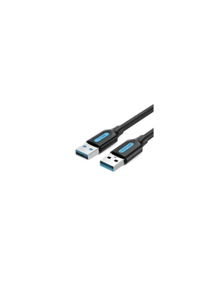 Cable USB 3.0 Vention CONBG/ USB Macho - USB Macho/ 5Gbps/ 1.5m/ Negro