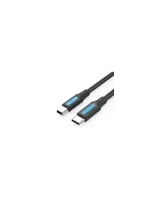 Cable USB 2.0 Tipo-C Vention COWBF/ USB Tipo-C Macho - MiniUSB Macho/ 480Mbps/ 1m/ Negro