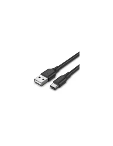 Cable USB 2.0 Tipo-C Vention CTHBG/ USB Tipo-C Macho - USB Macho/ 480Mbps/ 1.5m/ Negro