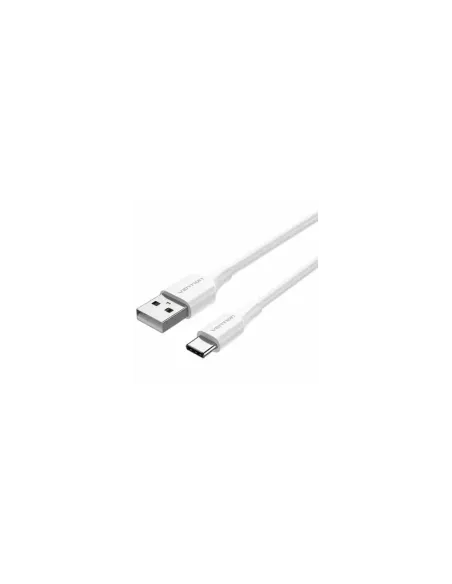Cable USB 2.0 Tipo-C Vention CTHWG/ USB Tipo-C Macho - USB Macho/ 480Mbps/ 1.5m/ Blanco
