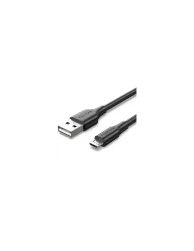 Cable USB 2.0 Vention CTIBH/ USB Macho - MicroUSB Macho/ Hasta 60W/ 480Mbps/ 2m/ Negro