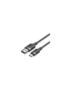 Cable USB 2.0 Tipo-C Vention CTNBF/ USB Tipo-C Macho - USB Macho/ Hasta 60W/ 480Mbps/ 1m/ Negro