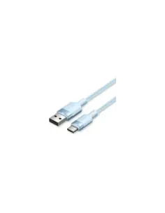 Cable USB 2.0 Tipo-C Vention CTNLH/ USB Tipo-C Macho - USB Macho/ Hasta 60W/ 480Mbps/ 2m/ Azul