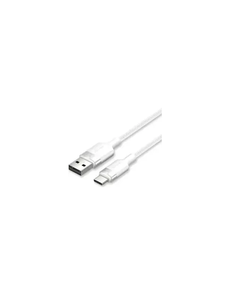 Cable USB 2.0 Tipo-C Vention CTNWF/ USB Tipo-C Macho - USB Macho/ Hasta 60W/ 480Mbps/ 1m/ Blanco