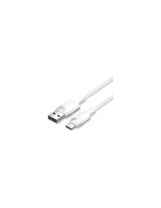 Cable USB 2.0 Tipo-C Vention CTNWH/ USB Tipo-C Macho - USB Macho/ Hasta 60W/ 480Mbps/ 2m/ Blanco