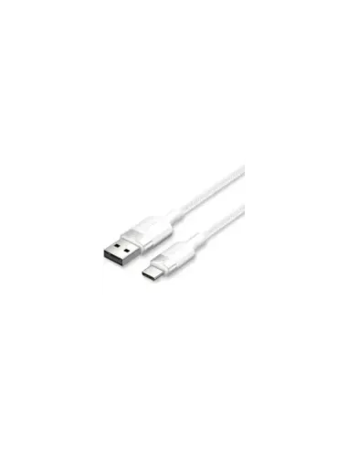 Cable USB 2.0 Tipo-C Vention CTNWH/ USB Tipo-C Macho - USB Macho/ Hasta 60W/ 480Mbps/ 2m/ Blanco
