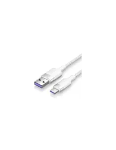 Cable USB 2.0 Tipo-C Vention CTOWF/ USB Tipo-C Macho - USB Macho/ Hasta 100W/ 480Mbps/ 2m/ Blanco