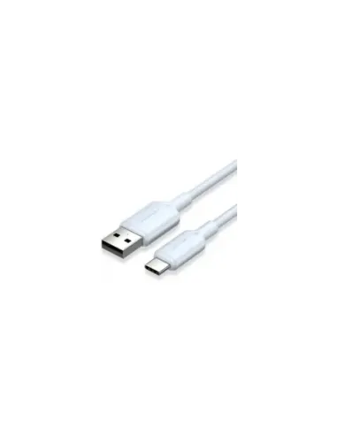 Cable USB 2.0 Tipo-C Vention CTQLF/ USB Tipo-C Macho - USB Macho/ Hasta 60W/ 480Mbps/ 1m/ Azul