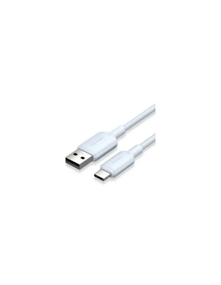 Cable USB 2.0 Tipo-C Vention CTQLH/ USB Tipo-C Macho - USB Macho/ Hasta 60W/ 480Mbps/ 2m/ Azul