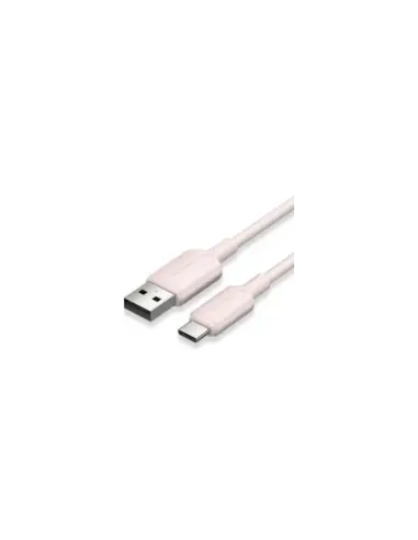 Cable USB 2.0 Tipo-C Vention CTQPH/ USB Tipo-C Macho - USB Macho/ Hasta 60W/ 480Mbps/ 2m/ Rosa