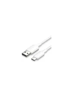 Cable USB 2.0 Tipo-C Vention CTQWF/ USB Tipo-C Macho - USB Macho/ Hasta 60W/ 480Mbps/ 1m/ Blanco