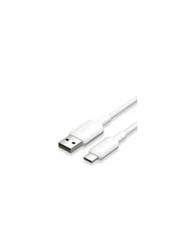 Cable USB 2.0 Tipo-C Vention CTQWF/ USB Tipo-C Macho - USB Macho/ Hasta 60W/ 480Mbps/ 1m/ Blanco