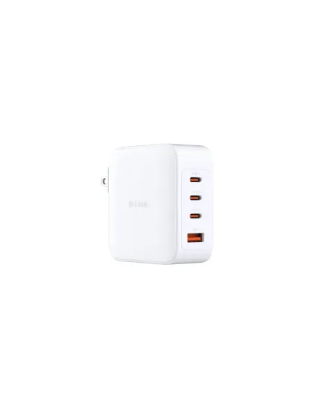 Cargador de Pared GaN D-Link DCF-141/E/ 3xUSB Tipo-C/ 1xUSB/ 140W