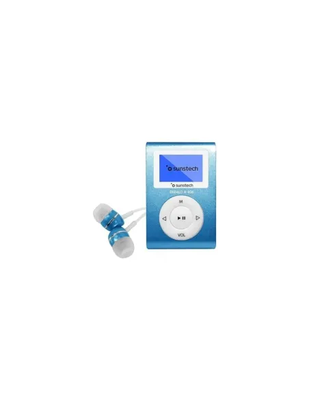 Reproductor MP3 Sunstech Dedalo III/ 8GB/ Radio FM/ Azul