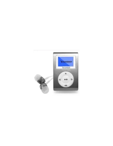 Reproductor MP3 Sunstech Dedalo III/ 8GB/ Radio FM/ Gris