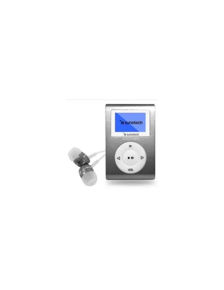 Reproductor MP3 Sunstech Dedalo III/ 8GB/ Radio FM/ Gris