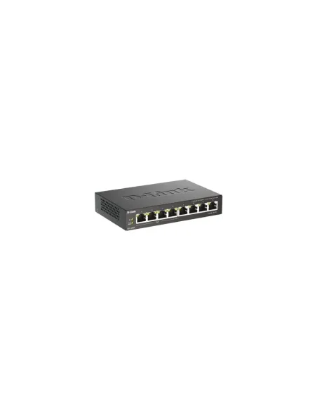 Switch D-Link DGS-1008P 8 Puertos/ RJ-45 Gigabit 10/100/1000/ PoE