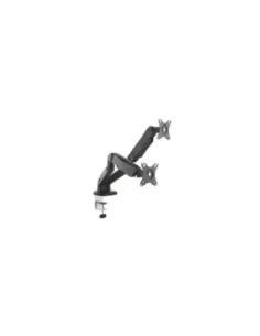 Soporte de Mesa con Contrapeso para 2 Monitores Aisens DT27TSR-045/ Giratorio/ Inclinable/ hasta 9kg