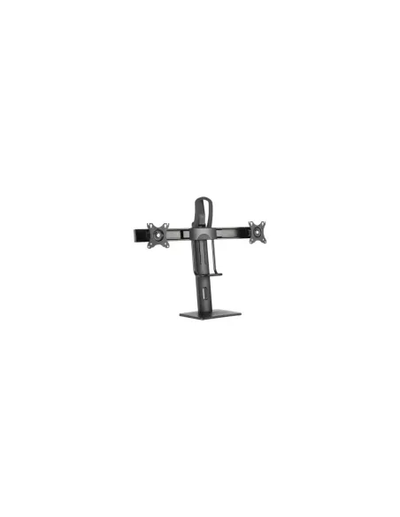 Soporte de Sobremesa con Contrapeso para 2 Monitores Aisens DT27TSR-065/ Giratorio/ Inclinable/ hasta 6kg