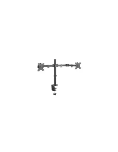 Soporte de Mesa para 2 Monitores Aisens DT32TSR-041/ Giratorio/ Inclinable/ hasta 8kg