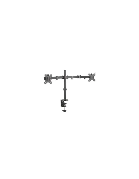 Soporte de Mesa para 2 Monitores Aisens DT32TSR-041/ Giratorio/ Inclinable/ hasta 8kg