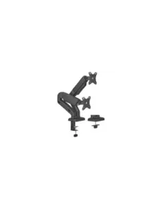 Soporte de Mesa con Contrapeso para 2 Monitores o TV Aisens DT32TSR-221/Giratorio/ Inclinable/ hasta 9kg