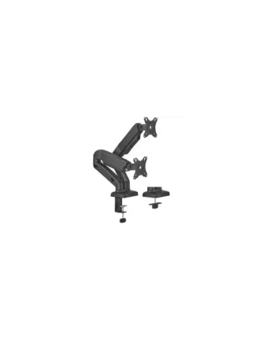 Soporte de Mesa con Contrapeso para 2 Monitores o TV Aisens DT32TSR-221/Giratorio/ Inclinable/ hasta 9kg