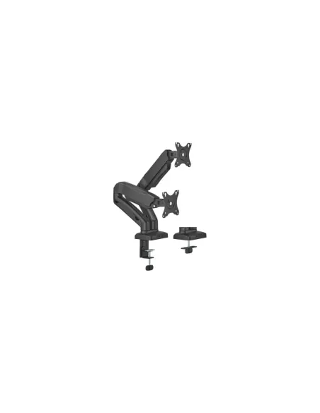 Soporte de Mesa con Contrapeso para 2 Monitores o TV Aisens DT32TSR-221/Giratorio/ Inclinable/ hasta 9kg