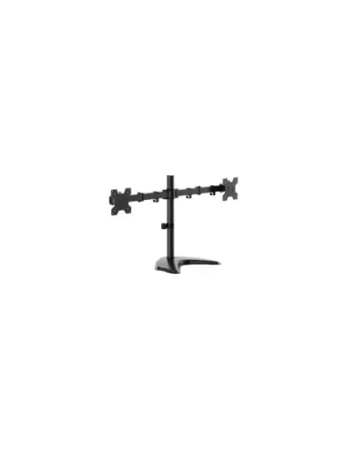 Soporte de Sobremesa para 2 Monitores Aisens DT32TSR-285/ Giratorio/ Inclinable/ hasta 10kg