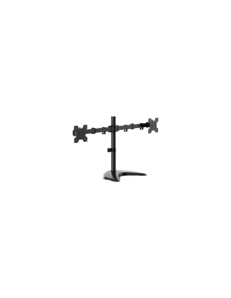 Soporte de Sobremesa para 2 Monitores Aisens DT32TSR-285/ Giratorio/ Inclinable/ hasta 10kg