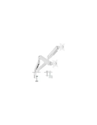 Soporte de Mesa con Contrapeso para 2 Monitores Aisens DT32TSR-439/ Giratorio/ Inclinable/ hasta 9kg