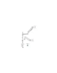 Soporte de Mesa con Contrapeso para 2 Monitores Aisens DT32TSR-441/ Giratorio/ Inclinable/ hasta 9kg