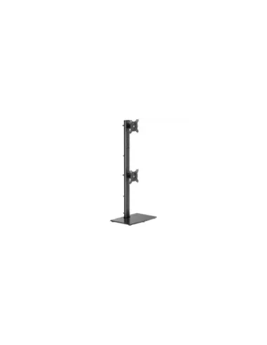 Soporte de Mesa para 2 Monitores Aisens DT34TSR-459/ Giratorio/ Inclinable/ hasta 12kg