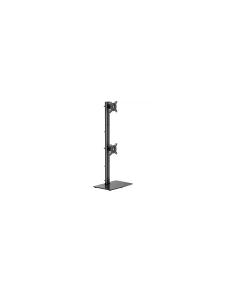 Soporte de Mesa para 2 Monitores Aisens DT34TSR-459/ Giratorio/ Inclinable/ hasta 12kg
