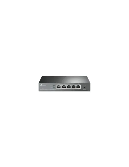 Router VPN SafeStream Gigabit TP-Link Omada TL-R605/ 5 Puertos Multi-WAN