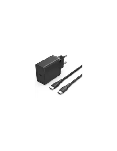 Cargador de Pared Vention FAHBF-EU/ 1xUSB Tipo-C + 2x Cable USB Tipo-C/ 25W
