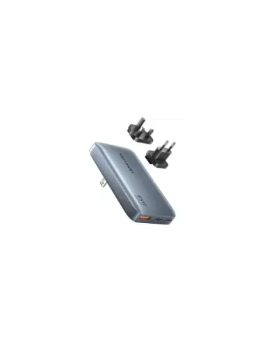Cargador de Pared Universal GaN para Viaje Vention FCBH0/ 2xUSB Tipo-C/ 1x USB/ 65W