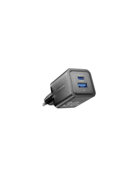 Cargador de Pared GaN Vention FEQB0-EU/ 1xUSB Tipo-C/ 1xUSB/ 30W