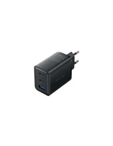 Cargador de Pared GaN Vention FERB0-EU/ 2xUSB Tipo-C/ 1xUSB/ 65W