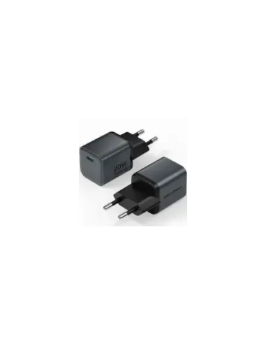 Cargador de Pared GaN Vention FEVH0-EU/ 1xUSB Tipo-C/ 20W