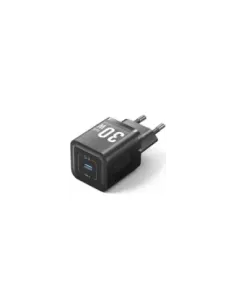 Cargador de Pared GaN Vention FEZB0-EU/ 1xUSB Tipo-C/ 30W