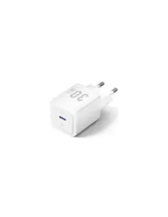 Cargador de Pared GaN Vention FEZW0-EU/ 1xUSB Tipo-C/ 30W