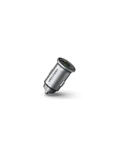 Cargador de Coche Vention FFBH0/ 1xUSB-Tipo C/ 1xUSB/ 20W