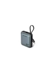 Powerbank 10000mAh Vention FHFN0/ 35W/ Gris/ Incluye Cable USB TIpo-C y Lightning